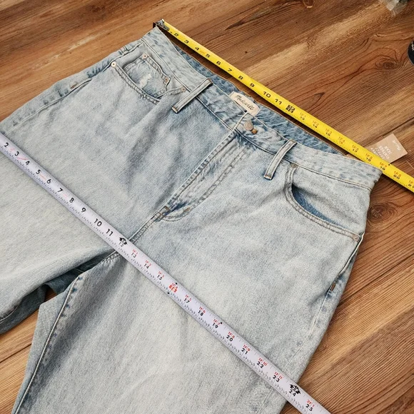 Madewell Jeans Women's 33 Blue The Curvy Perfect Vintage Jean NEW - Picture 7 of 14
